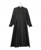 ENFOLDエンフォルド）の古着「ワンピース」｜ブラック