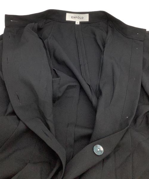 ENFOLD（エンフォルド）ENFOLD (エンフォルド) ワンピース ブラック サイズ:36の古着・服飾アイテム
