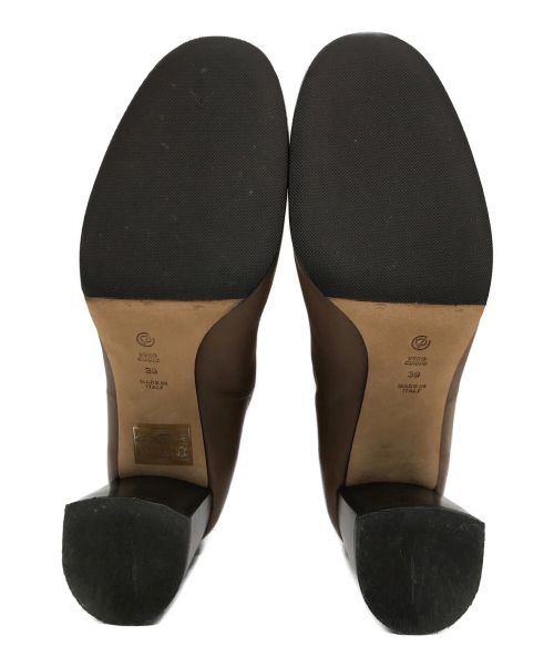 3.1 phillip lim（スリーワンフィリップリム）3.1 phillip lim (スリーワンフィリップリム) Nadia ショートブーツ ブラウン サイズ:39の古着・服飾アイテム