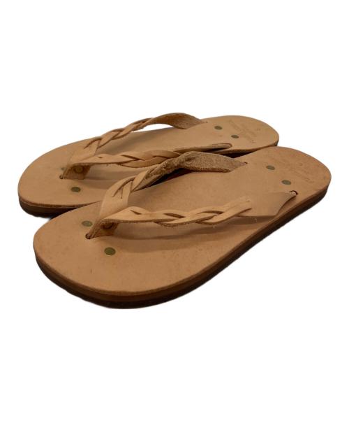 FUMIKA UCHIDA（フミカウチダ）FUMIKA UCHIDA (フミカウチダ) FUMIKA UCHIDA(フミカウチダ)レザーサンダル ベージュ サイズ:サイズ37の古着・服飾アイテム