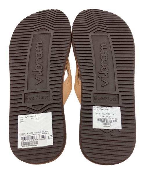 FUMIKA UCHIDA（フミカウチダ）FUMIKA UCHIDA (フミカウチダ) FUMIKA UCHIDA(フミカウチダ)レザーサンダル ベージュ サイズ:サイズ37の古着・服飾アイテム