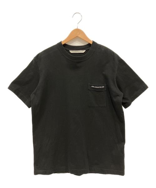 JOHN LAWRENCE SULLIVAN（ジョン ローレンス サリバン）JOHN LAWRENCE SULLIVAN (ジョン ローレンス サリバン) ポケットTシャツ ブラック サイズ:Mの古着・服飾アイテム