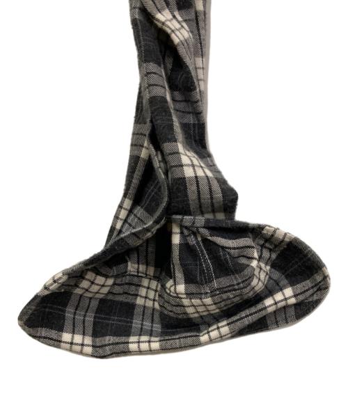 finamore（フィナモレ）Finamore (フィナモレ) チェックシャツ グレー サイズ:SIZE Sの古着・服飾アイテム