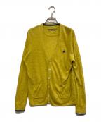 BURBERRY BLACK LABELバーバリーブラックレーベル）の古着「カーディガン」｜イエロー