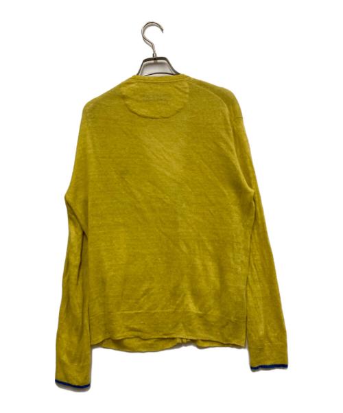 BURBERRY BLACK LABEL（バーバリーブラックレーベル）BURBERRY BLACK LABEL (バーバリーブラックレーベル) カーディガン イエロー サイズ:2の古着・服飾アイテム