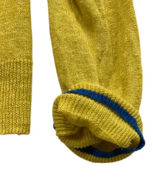 BURBERRY BLACK LABEL（バーバリーブラックレーベル）BURBERRY BLACK LABEL (バーバリーブラックレーベル) カーディガン イエロー サイズ:2の古着・服飾アイテム