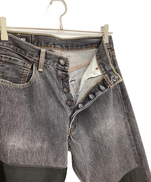 RECHARD（リチャード）RECHARD (リチャード) リメイク加工デニムパンツ ブラック サイズ:Mの古着・服飾アイテム