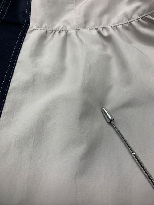 MURRAL（ミューラル）MURRAL (ミューラル) Vintage taffeta tiered dress グレー サイズ:1の古着・服飾アイテム