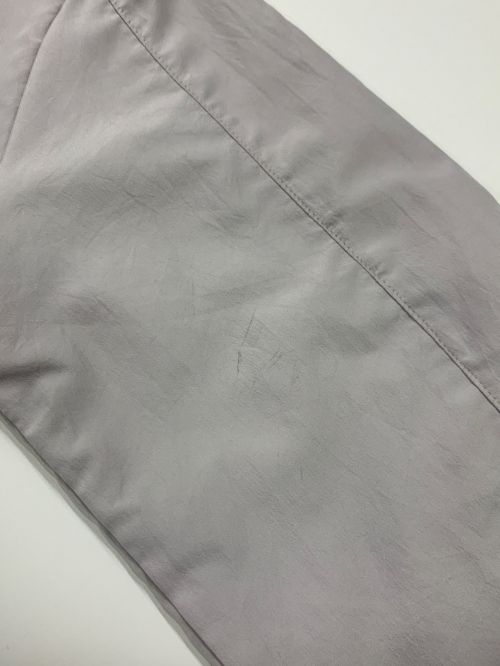 MURRAL（ミューラル）MURRAL (ミューラル) Vintage taffeta tiered dress グレー サイズ:1の古着・服飾アイテム