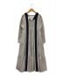 MURRAL (ミューラル) Vintage taffeta tiered dress グレー サイズ:1：8000円