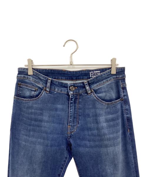 PT TORINO（ピーティートリノ）PT TORINO (ピーティートリノ) デニムパンツ インディゴ サイズ:81㎝（W32）の古着・服飾アイテム