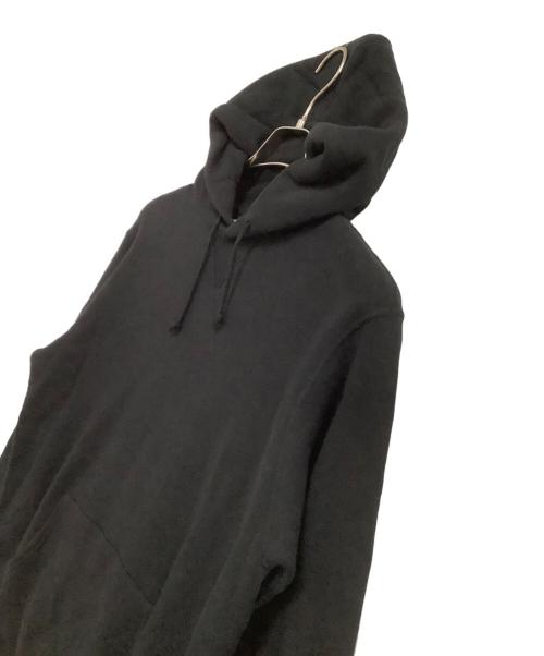 LOOPWHEELER（ループウィラー）LOOPWHEELER (ループウィラー) プルオーバーパーカー ブラック サイズ:Lの古着・服飾アイテム