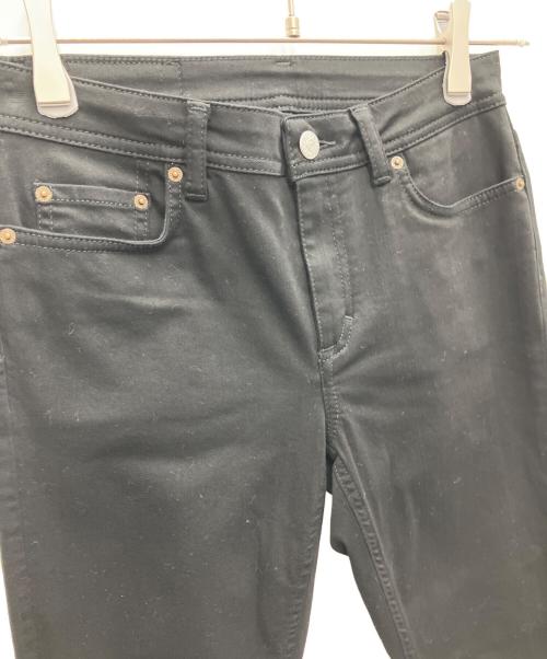 Acne studios（アクネ ストゥディオス）ACNE STUDIOS (アクネ ストゥディオス) スキニージーンズ ブラック サイズ:SIZE W27の古着・服飾アイテム