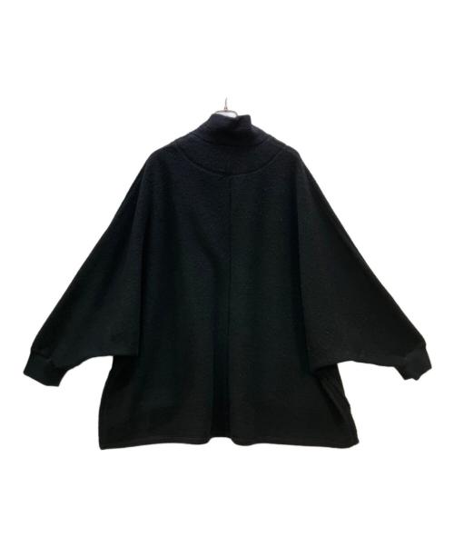 s'yte（サイト）s'yte (サイト) PE/W SLIVER JERSEY DOLMAN-SLEEVE HALF-ZIP PULLOVER ブラック サイズ:3の古着・服飾アイテム