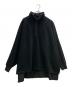 s'yte（サイト）の古着「PE/W SLIVER JERSEY DOLMAN-SLEEVE HALF-ZIP PULLOVER」｜ブラック