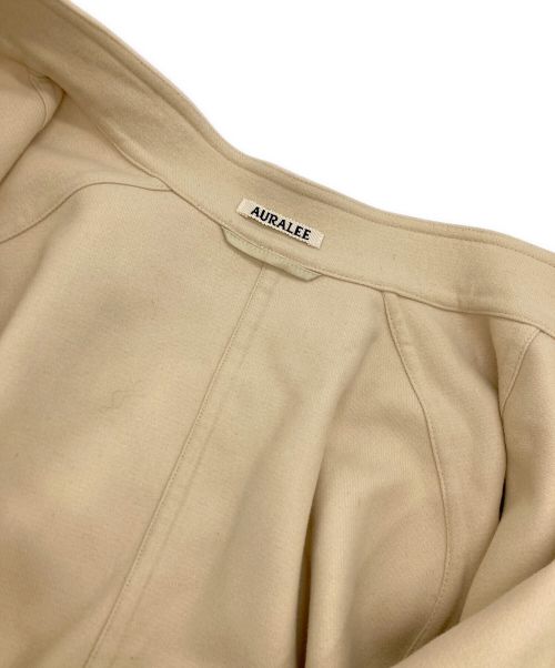 AURALEE（オーラリー）AURALEE (オーラリー) SUPER FINE MELTON LONG COAT ピンク サイズ:1の古着・服飾アイテム