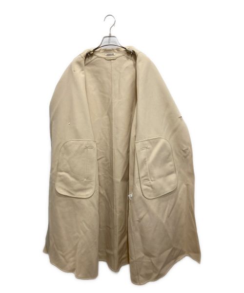 AURALEE（オーラリー）AURALEE (オーラリー) SUPER FINE MELTON LONG COAT ピンク サイズ:1の古着・服飾アイテム