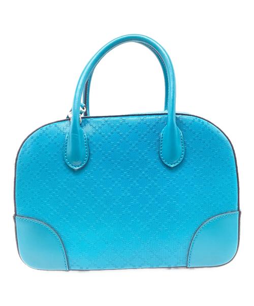 GUCCI（グッチ）GUCCI (グッチ) ディアマンテ2WAYバッグ ブルーの古着・服飾アイテム