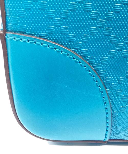 GUCCI（グッチ）GUCCI (グッチ) ディアマンテ2WAYバッグ ブルーの古着・服飾アイテム