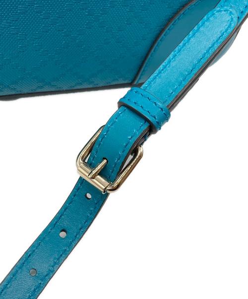 GUCCI（グッチ）GUCCI (グッチ) ディアマンテ2WAYバッグ ブルーの古着・服飾アイテム