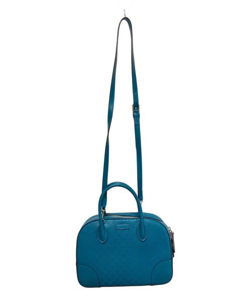 GUCCI（グッチ）GUCCI (グッチ) ディアマンテ2WAYバッグ ブルーの古着・服飾アイテム