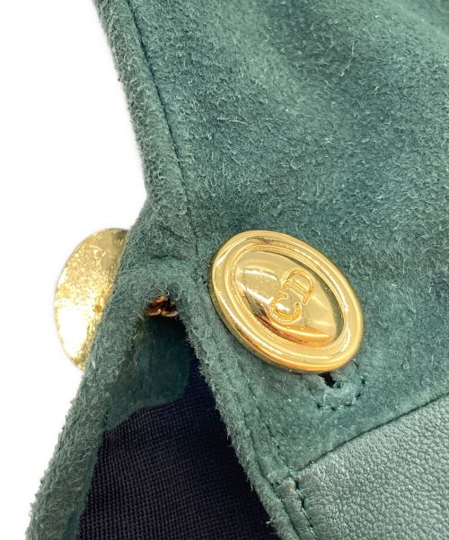 Christian Dior（クリスチャン ディオール）Christian Dior (クリスチャン ディオール) カフスグローブ グリーン サイズ:-の古着・服飾アイテム