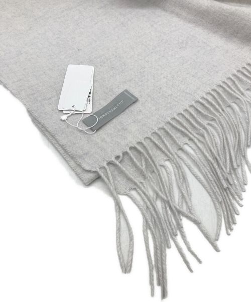 TOMORROW LAND（トゥモローランド）TOMORROW LAND (トゥモローランド) カシミヤ大判ストール　33-04-16-04101 ライトグレー サイズ:- 未使用品の古着・服飾アイテム