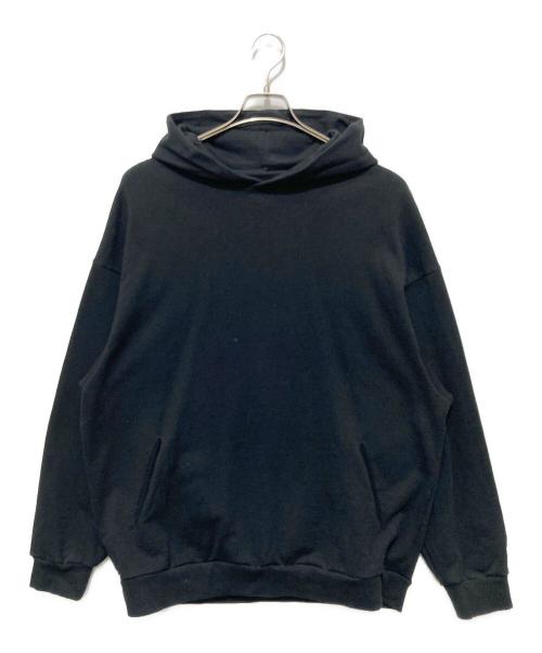 ETHICALTOMORROW（エシカルトゥモロー）ETHICALTOMORROW (エシカルトゥモロー) Organic Cotton Hoodie / オーガニックコットンフーディ― ブラック サイズ:FREEの古着・服飾アイテム