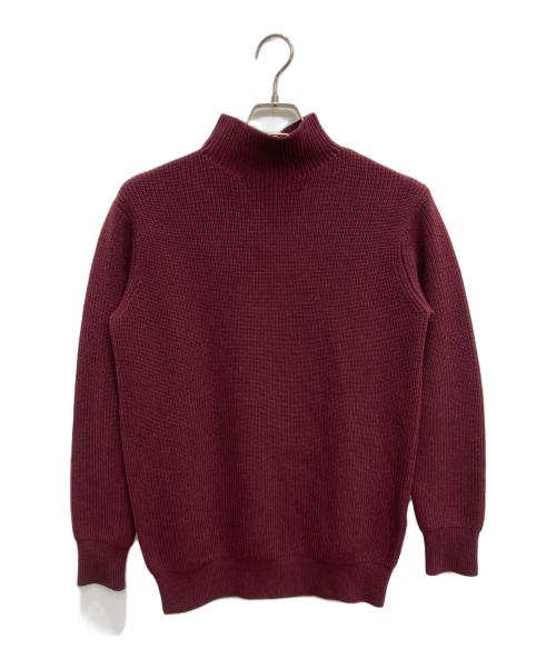 TEN（テン）TEN (テン) Ron Herman (ロンハーマン) モックネックニット ボルドー サイズ:Ｓの古着・服飾アイテム