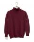 TEN（テン）の古着「モックネックニット」｜ボルドー