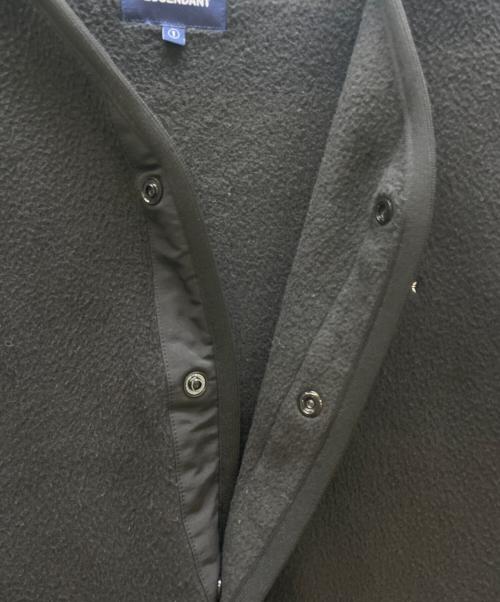DESCENDANT（ディセンダント）DESCENDANT (ディセンダント) KNOT FLEECE CARDIGAN ブラック サイズ:Lの古着・服飾アイテム