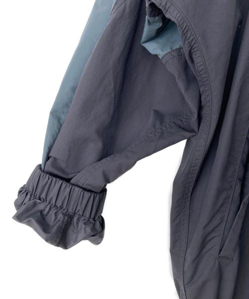 DESCENDANT（ディセンダント）DESCENDANT (ディセンダント) TERRACE NYLON JACKET ブラック×グレー サイズ:1の古着・服飾アイテム