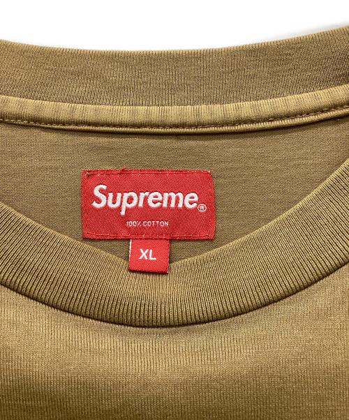 SUPREME（シュプリーム）SUPREME (シュプリーム) Overdyed Pocket Tee ブラウン サイズ:XLの古着・服飾アイテム