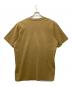 SUPREME (シュプリーム) Overdyed Pocket Tee ブラウン サイズ:XL：5000円