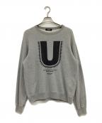 UNDERCOVERアンダーカバー）の古着「クルーネックスウェット」｜グレー