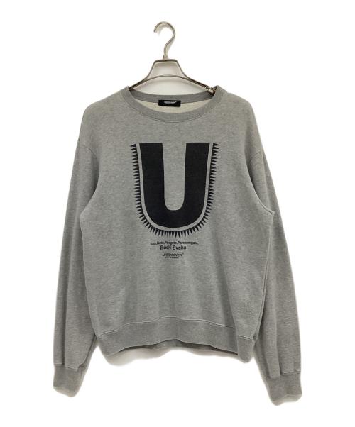 UNDERCOVER（アンダーカバー）UNDERCOVER (アンダーカバー) クルーネックスウェット グレー サイズ:3の古着・服飾アイテム