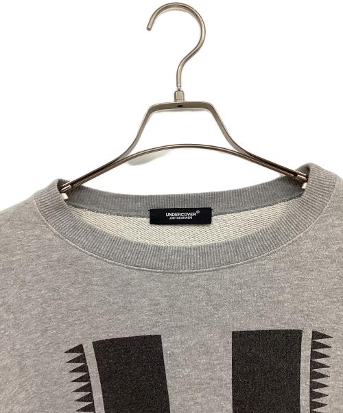 UNDERCOVER（アンダーカバー）UNDERCOVER (アンダーカバー) クルーネックスウェット グレー サイズ:3の古着・服飾アイテム
