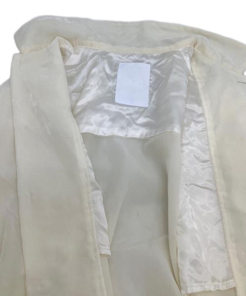 ONE GRAVITY（ワングラヴィティ）ONE GRAVITY (ワングラヴィティ) ベルベットオーバーレイヤーシャツ アイボリー サイズ:Mの古着・服飾アイテム