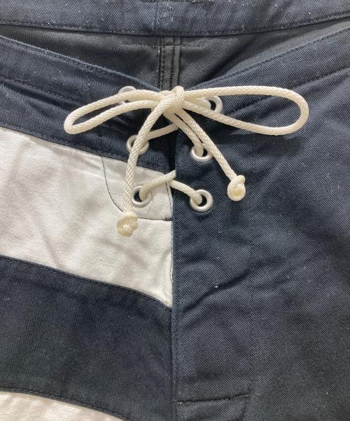 Ron Herman（ロンハーマン）Ron Herman (ロンハーマン) NALUTO TRUNKS (ナルトトランクス) ハーフパンツ ブラック×ホワイト サイズ:31の古着・服飾アイテム