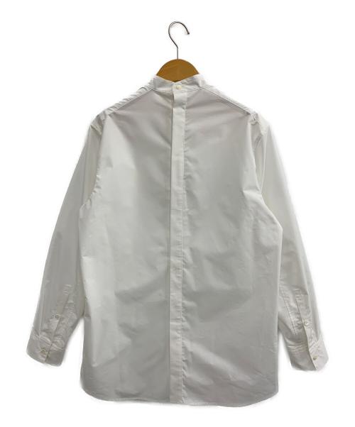 THE SHINZONE（ザ シンゾーン）THE SHINZONE (ザ シンゾーン) W SLIT BLOUSE　23SMBL07 ホワイト サイズ:34の古着・服飾アイテム