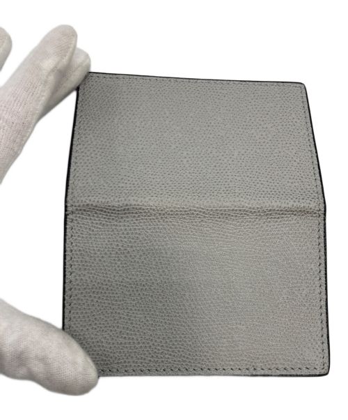 Valextra（ヴァレクストラ）Valextra (ヴァレクストラ) 名刺入れ グレーの古着・服飾アイテム