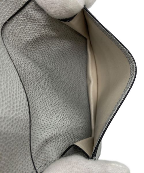 Valextra（ヴァレクストラ）Valextra (ヴァレクストラ) 名刺入れ グレーの古着・服飾アイテム