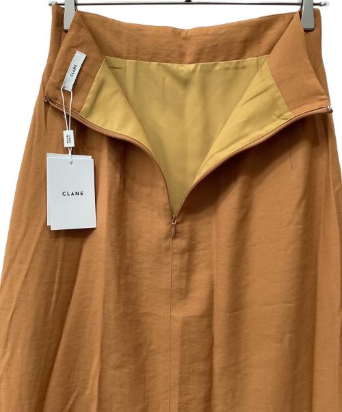 CLANE（クラネ）CLANE (クラネ) ロングマーメイドスカート オレンジ サイズ:2の古着・服飾アイテム