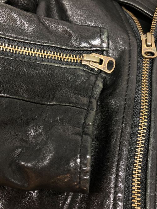 beautiful people（ビューティフルピープル）beautiful people (ビューティフルピープル) ライダースジャケット ブラック サイズ:130の古着・服飾アイテム