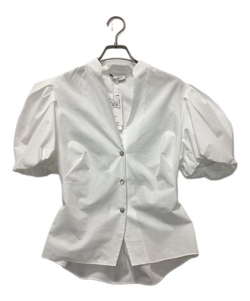 VINCE（ヴィンス）VINCE (ヴィンス) ブラウス ホワイト 未使用品の古着・服飾アイテム