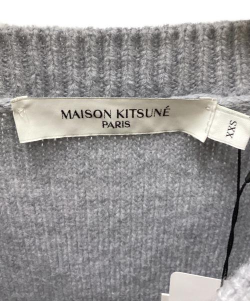 maison kitsune（メゾンキツネ）maison kitsune (メゾンキツネ) ビッグフォックスヘッドニット サイズ:XXSの古着・服飾アイテム