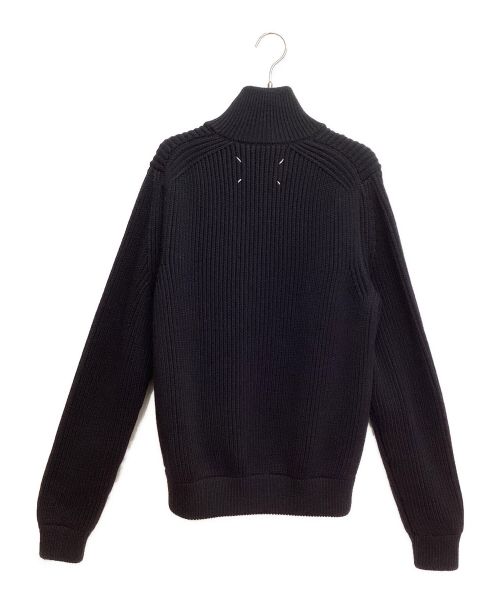 Maison Margiela（メゾンマルジェラ）Maison Margiela (メゾンマルジェラ) 17AW driver's wool knit（ドライバーズウールニット） ブラック サイズ:Sの古着・服飾アイテム