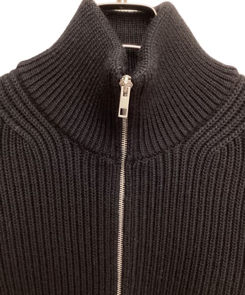 Maison Margiela（メゾンマルジェラ）Maison Margiela (メゾンマルジェラ) 17AW driver's wool knit（ドライバーズウールニット） ブラック サイズ:Sの古着・服飾アイテム