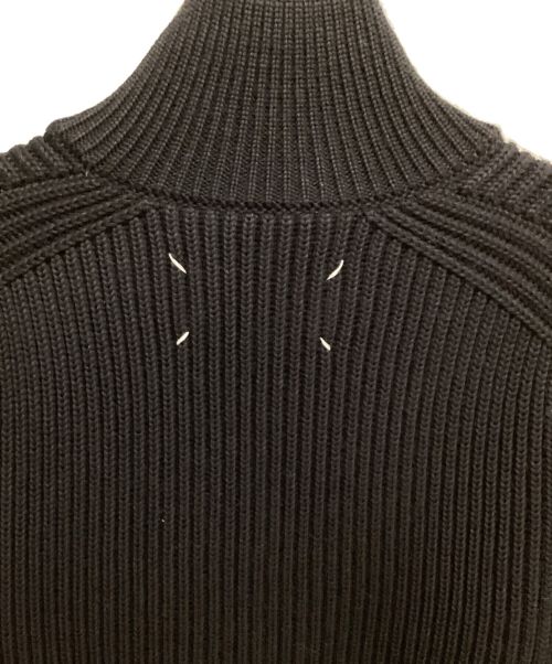Maison Margiela（メゾンマルジェラ）Maison Margiela (メゾンマルジェラ) 17AW driver's wool knit（ドライバーズウールニット） ブラック サイズ:Sの古着・服飾アイテム