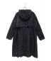 RED VALENTINO (レッドヴァレンティノ) カットアウトディテールフーデッドコート ブラック サイズ:38：40000円